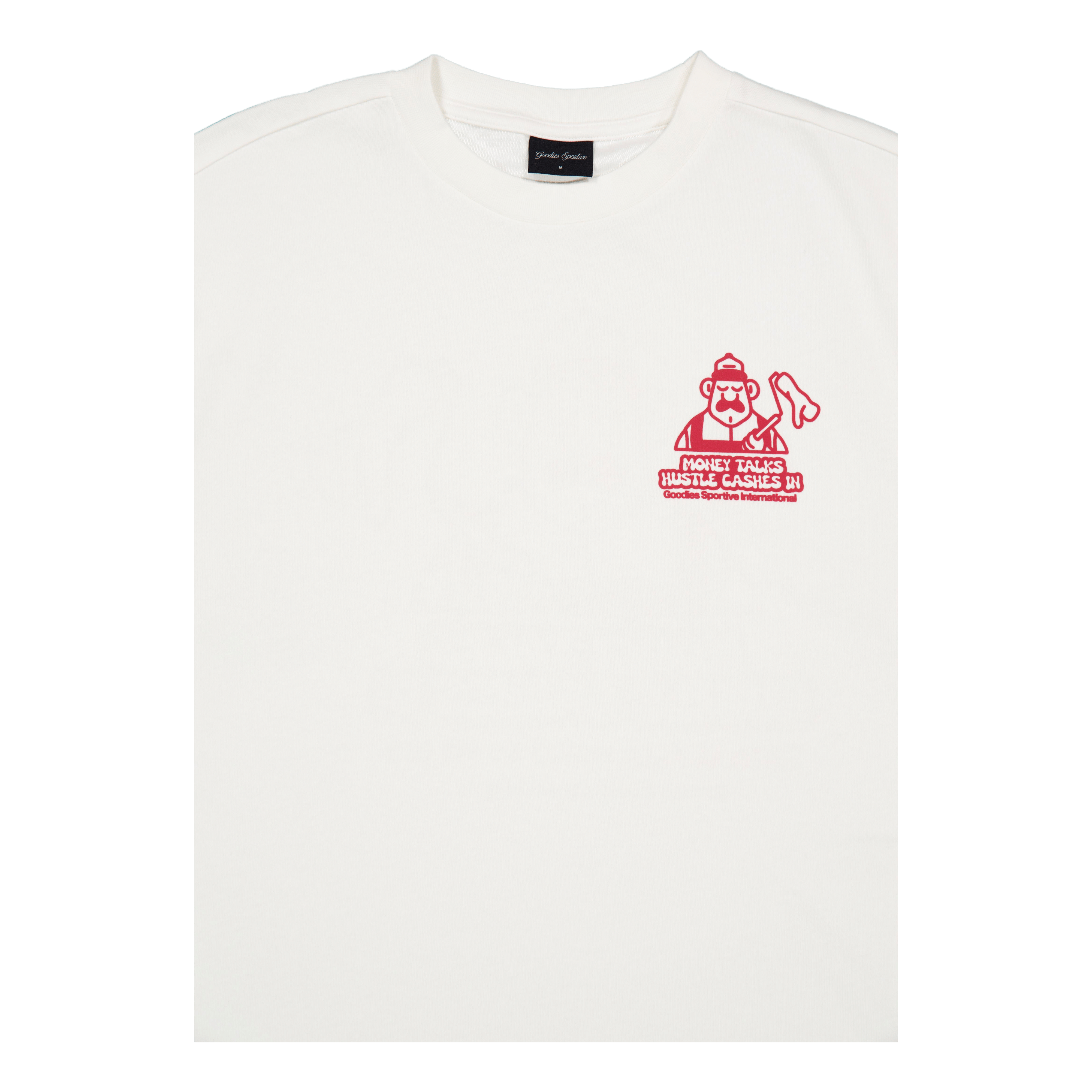 Goodies Sportive Money Talks Tee White