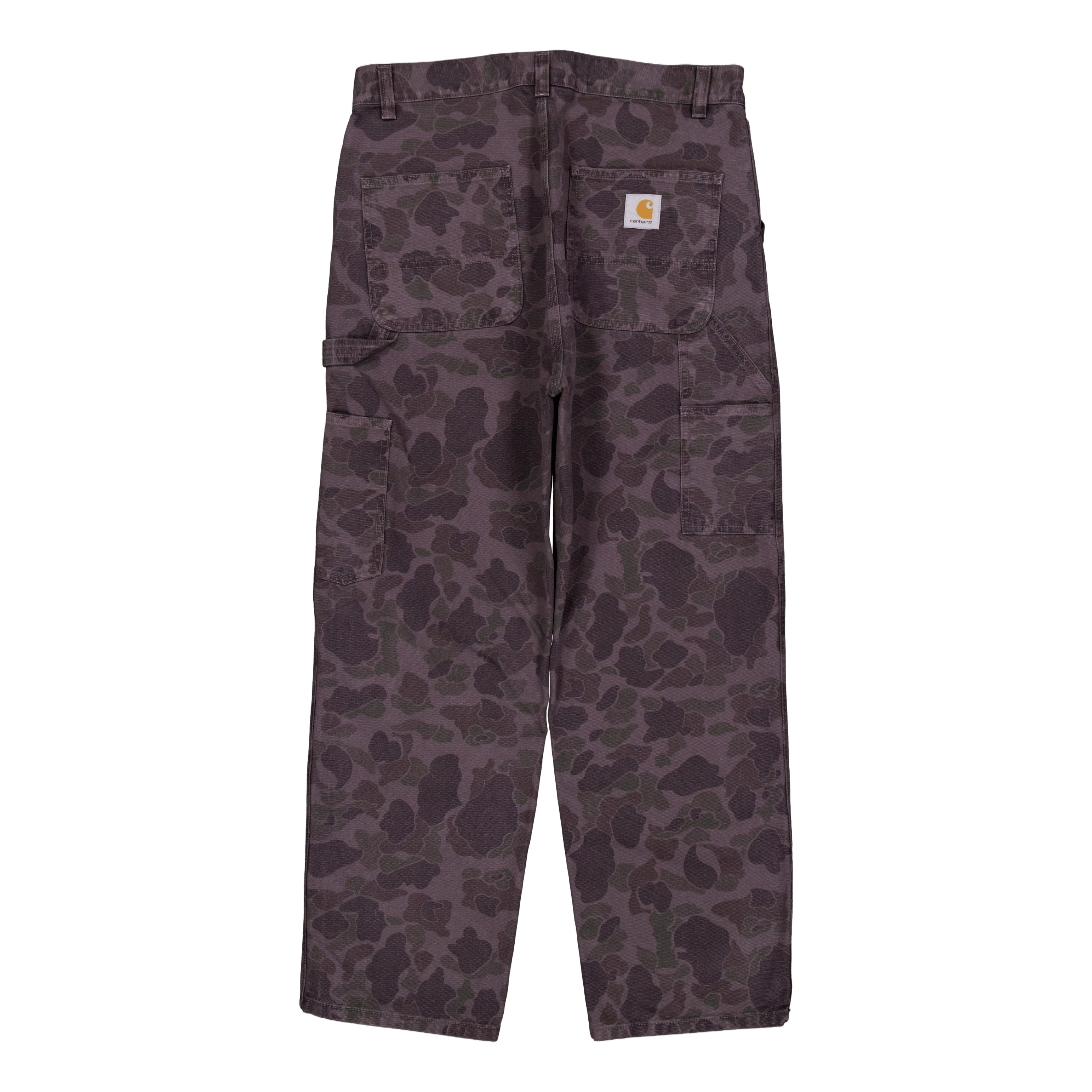 Carhartt WIP Duck Single Knee Pant Camo Duck, Green / Graphite
