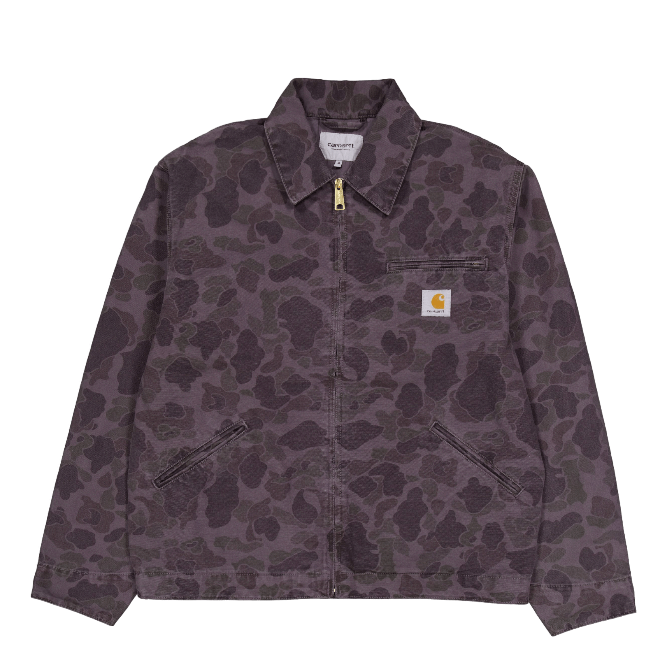 Carhartt WIP Duck Detroit Jacket Camo Duck, Green / Graphite