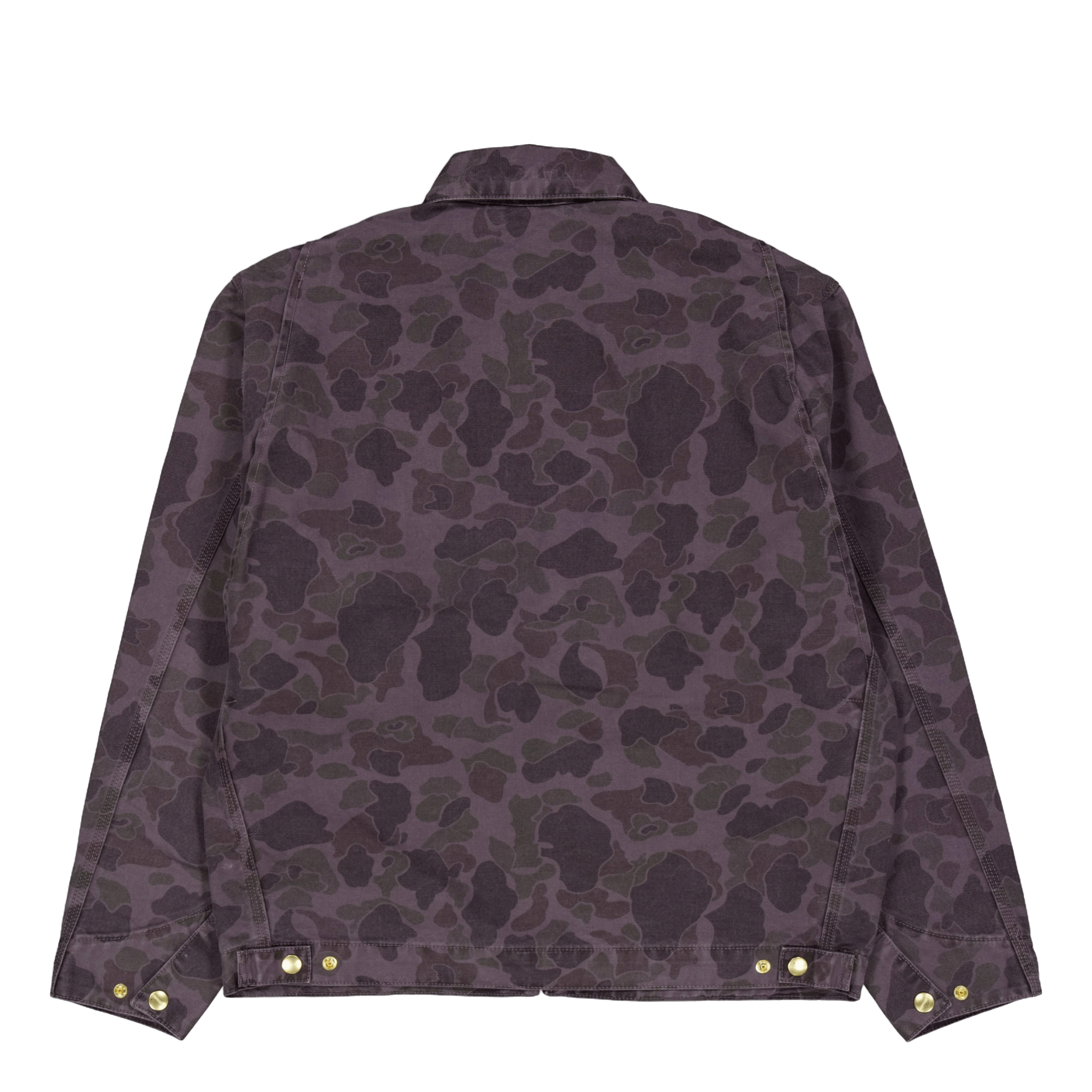 Carhartt WIP Duck Detroit Jacket Camo Duck, Green / Graphite