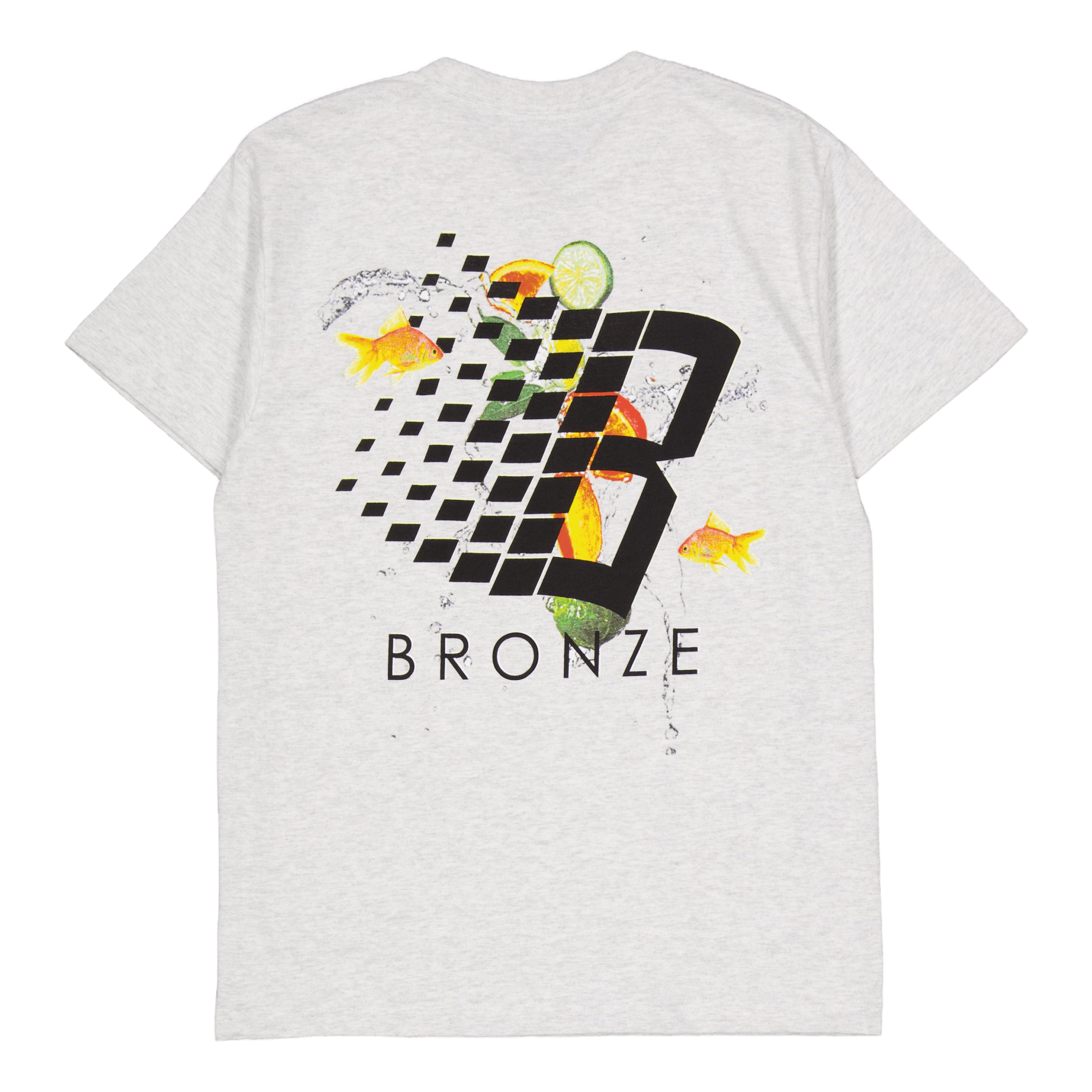 Bronze Citrus Logo Tee Ash Grey