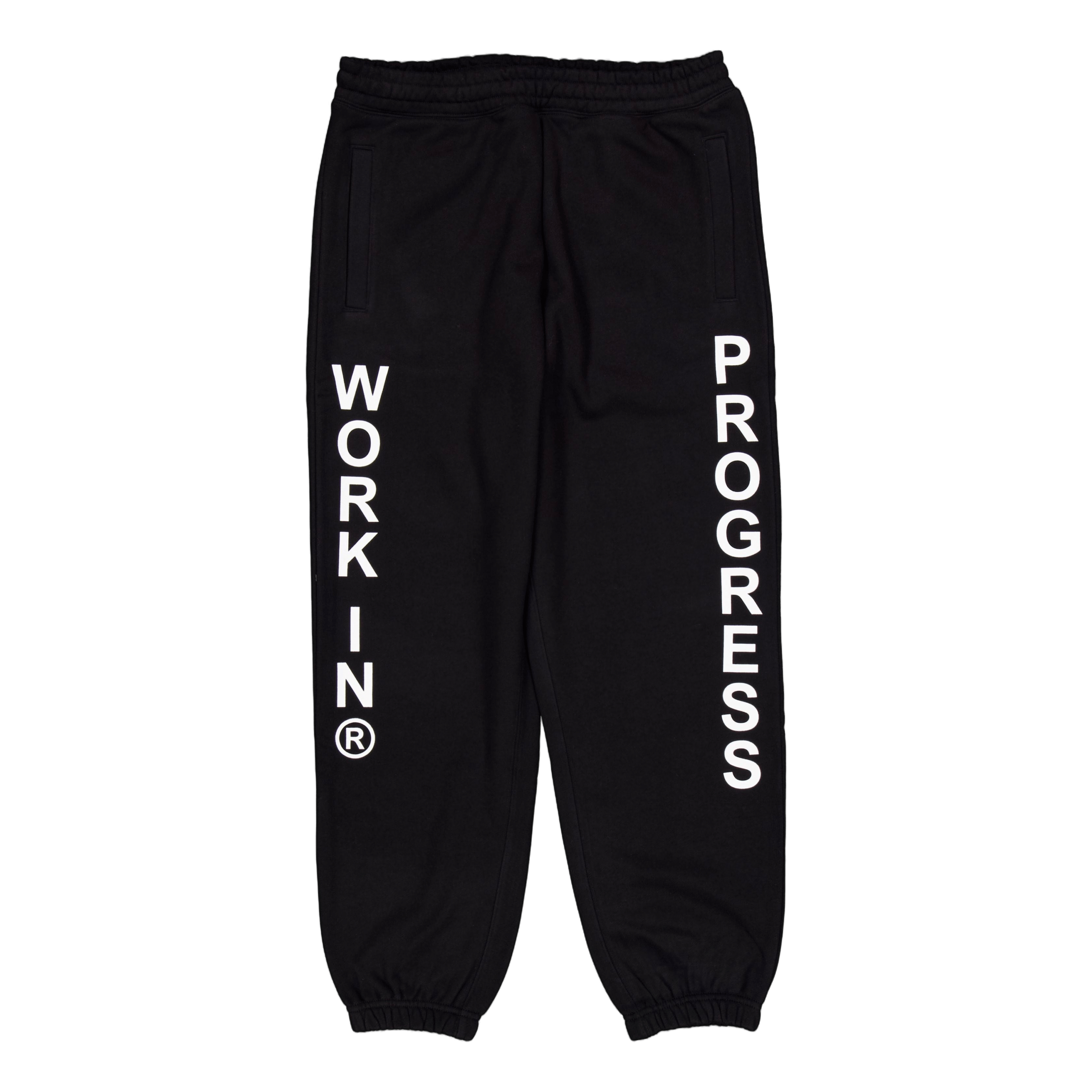 Carhartt WIP Body Of Work Sweat Pant Black / White
