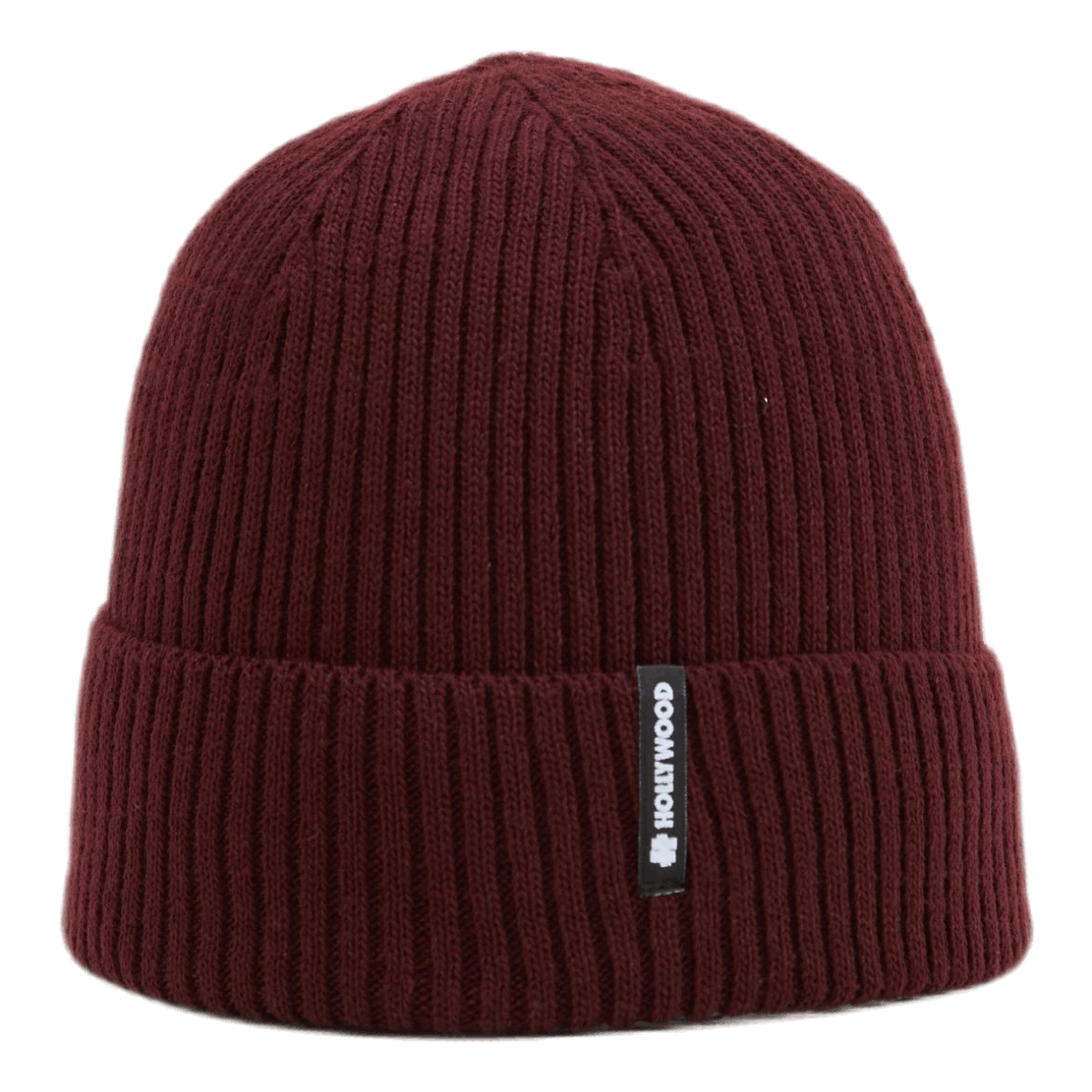 Hollywood Ribbed Beanie Red