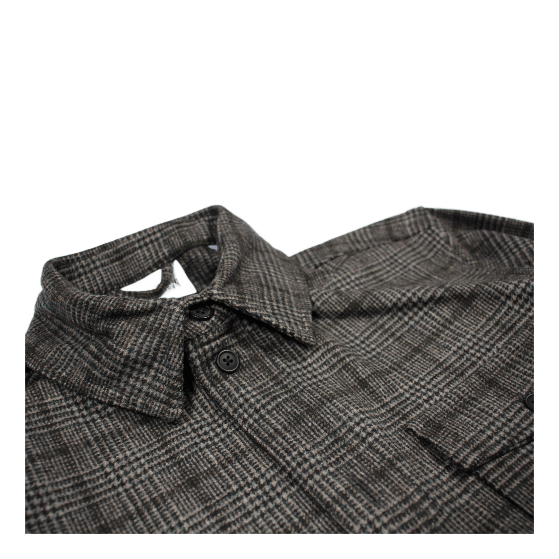 Han Kjobenhavn Army Shirt Grey Check