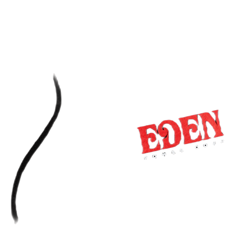 Eden Power Corp. Eden Recycled Hoodie Black