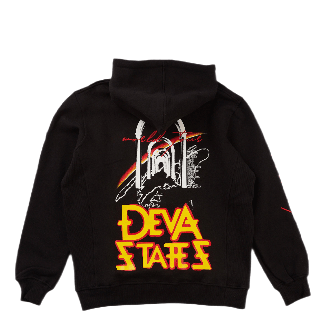 Deva States Hoodie Tour Black