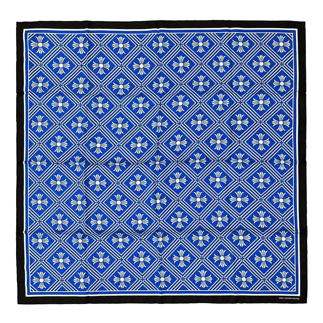 Chrome Hearts Crosses Silk Scarf