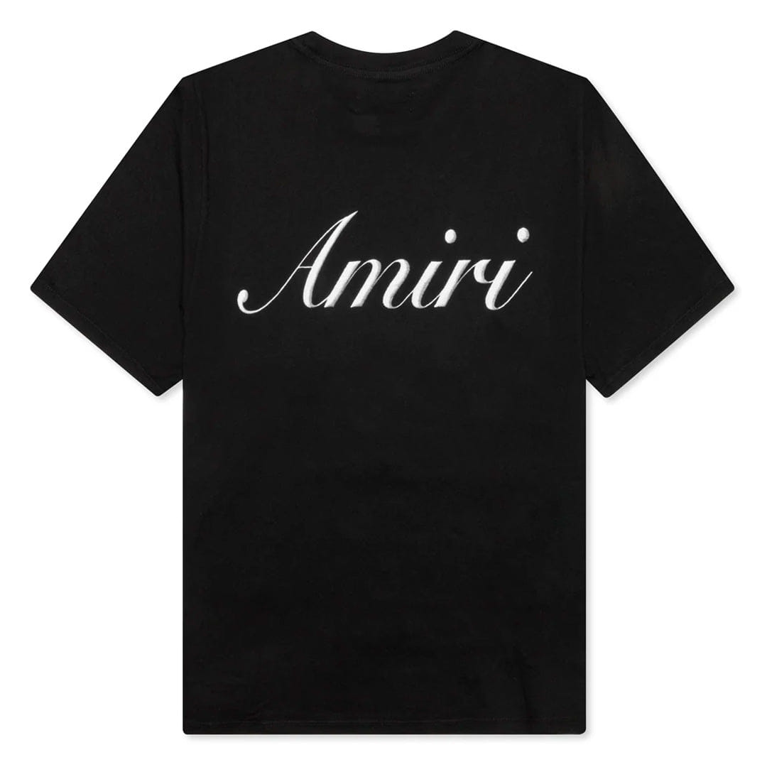 Amiri Script Logo T-Shirt Black