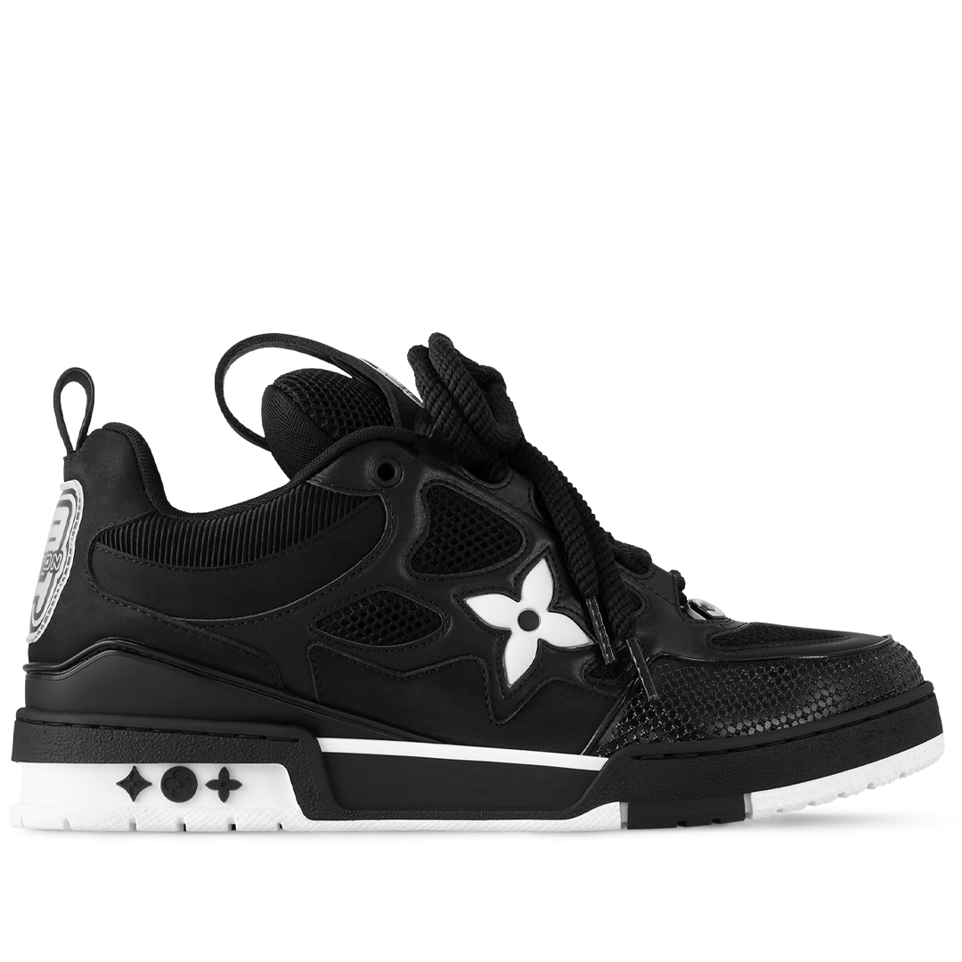 Louis Vuitton Skate Sneakers Black & White