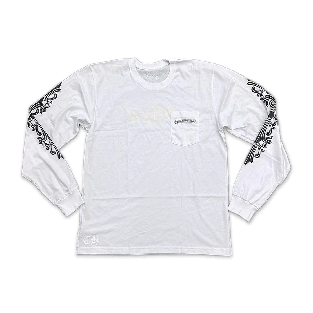 Chrome Hearts Aspen Matty Boy Exclusive Long Sleeve T-Shirt White