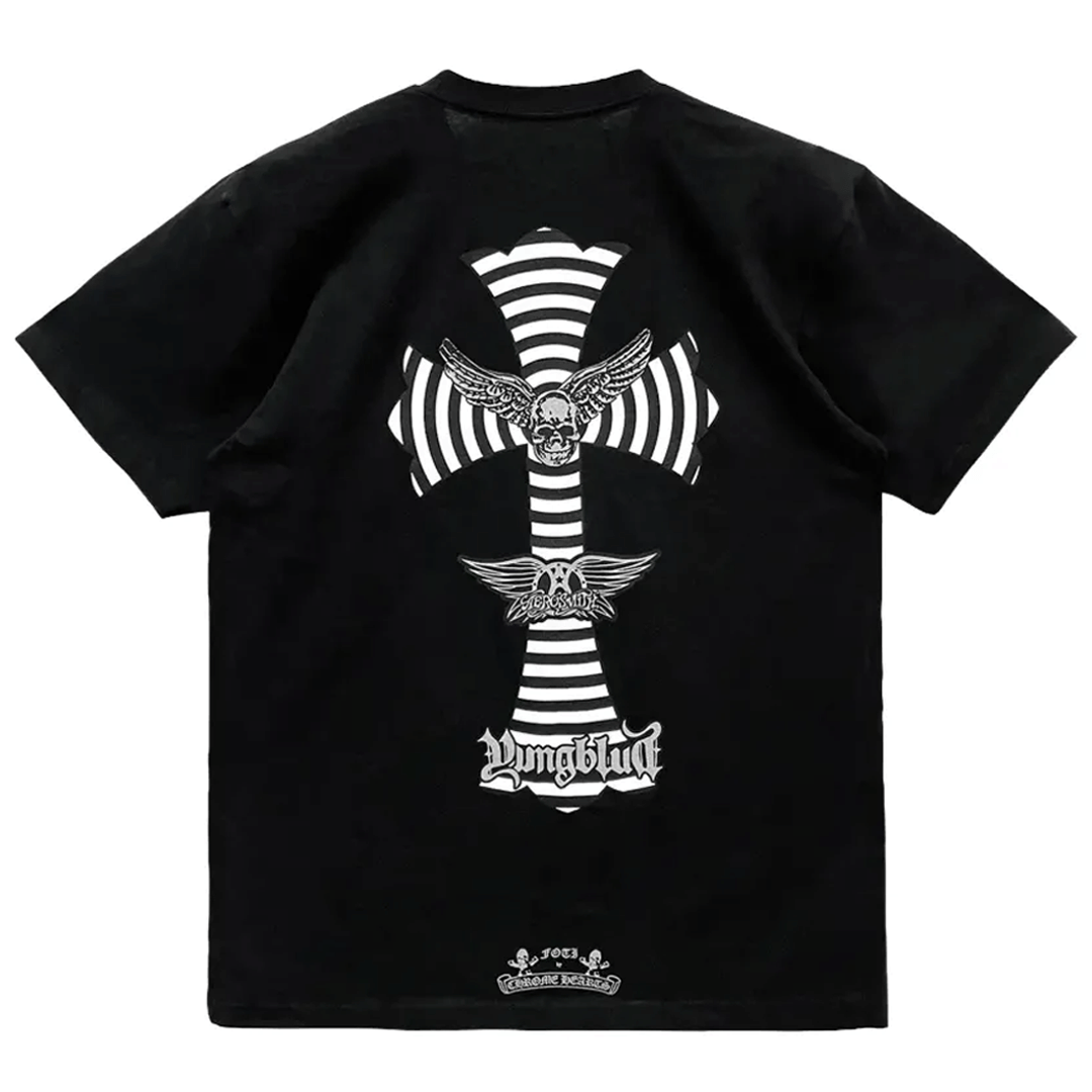 Chrome Hearts x FOTI x Aerosmith T-shirt Black