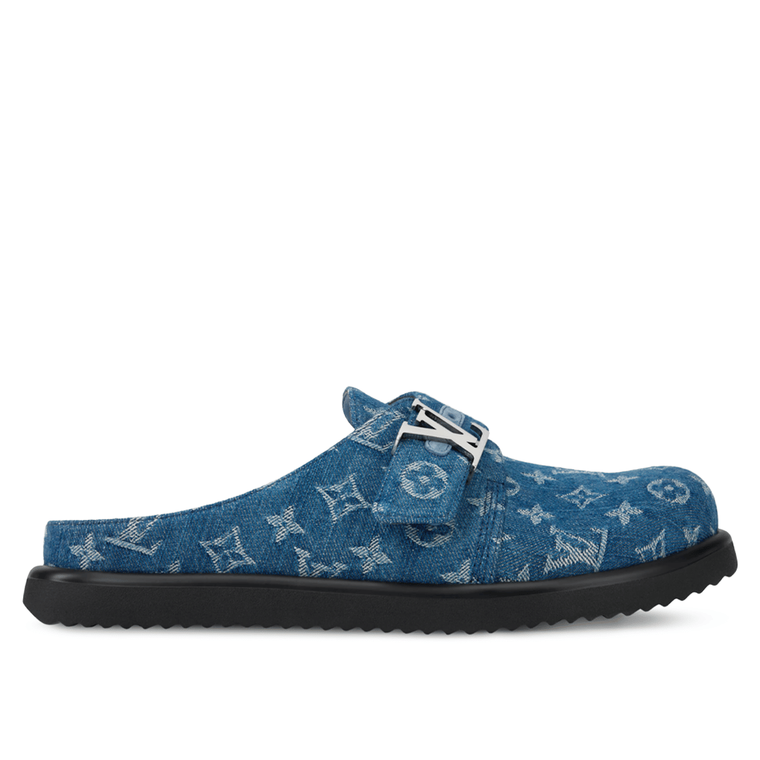Louis Vuitton Easy Mule Denim Blue