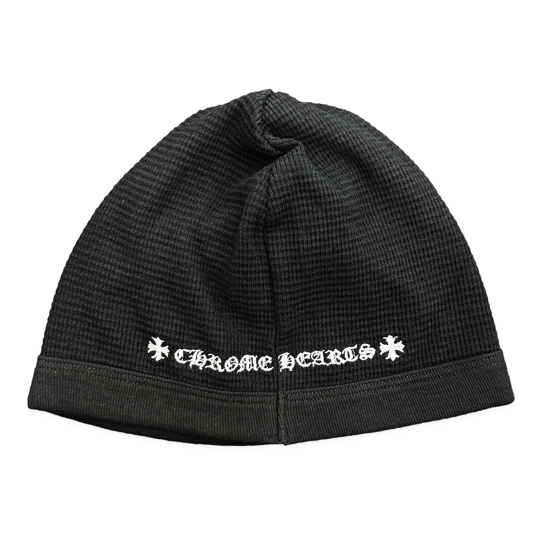 Chrome Hearts Plus Cross Skull Cap Beanie Black/White