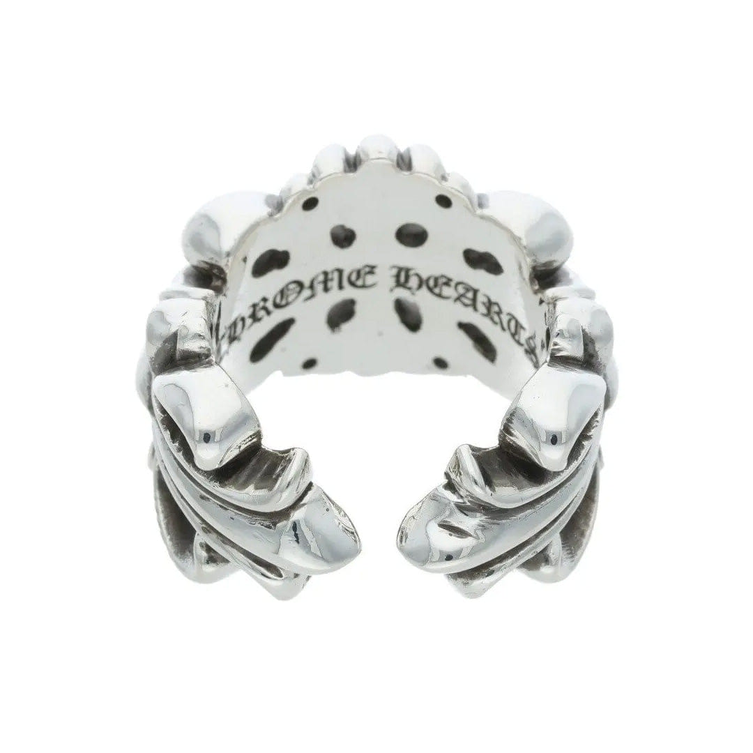 Chrome Hearts Double Floral Ring