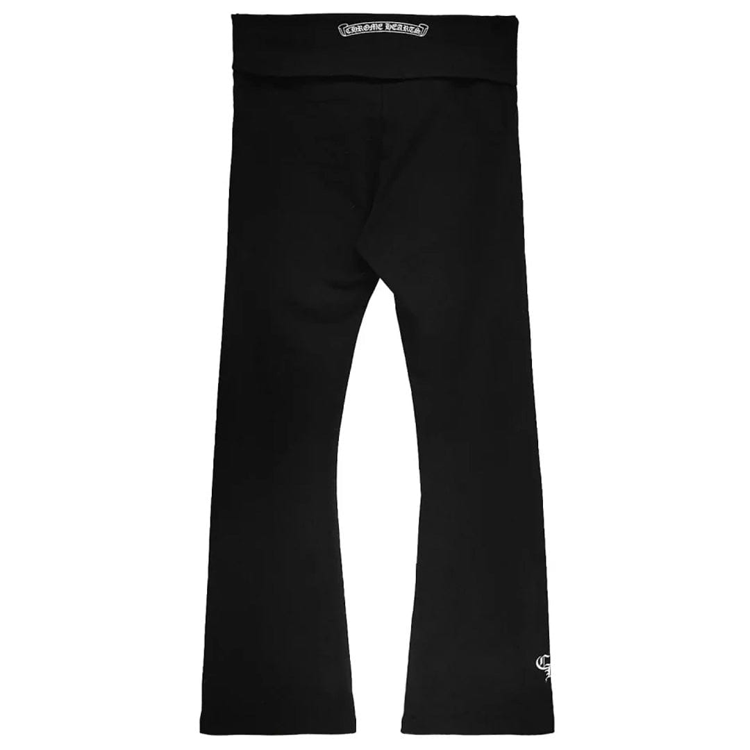 Chrome Hearts Bell Bottom Yoga Pants Black (Womens)