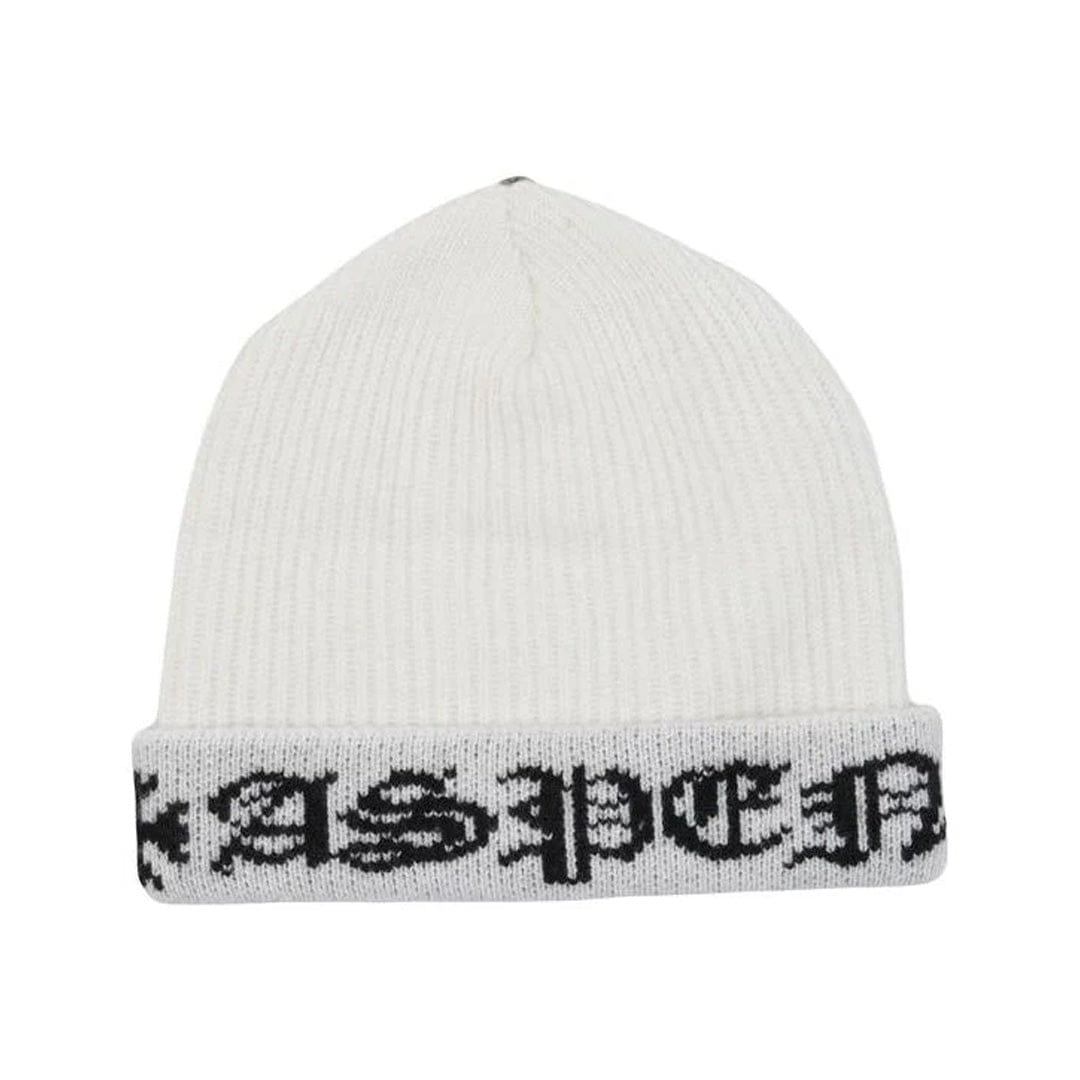 Chrome Hearts Big Daddy Aspen Exclusive Beanie White