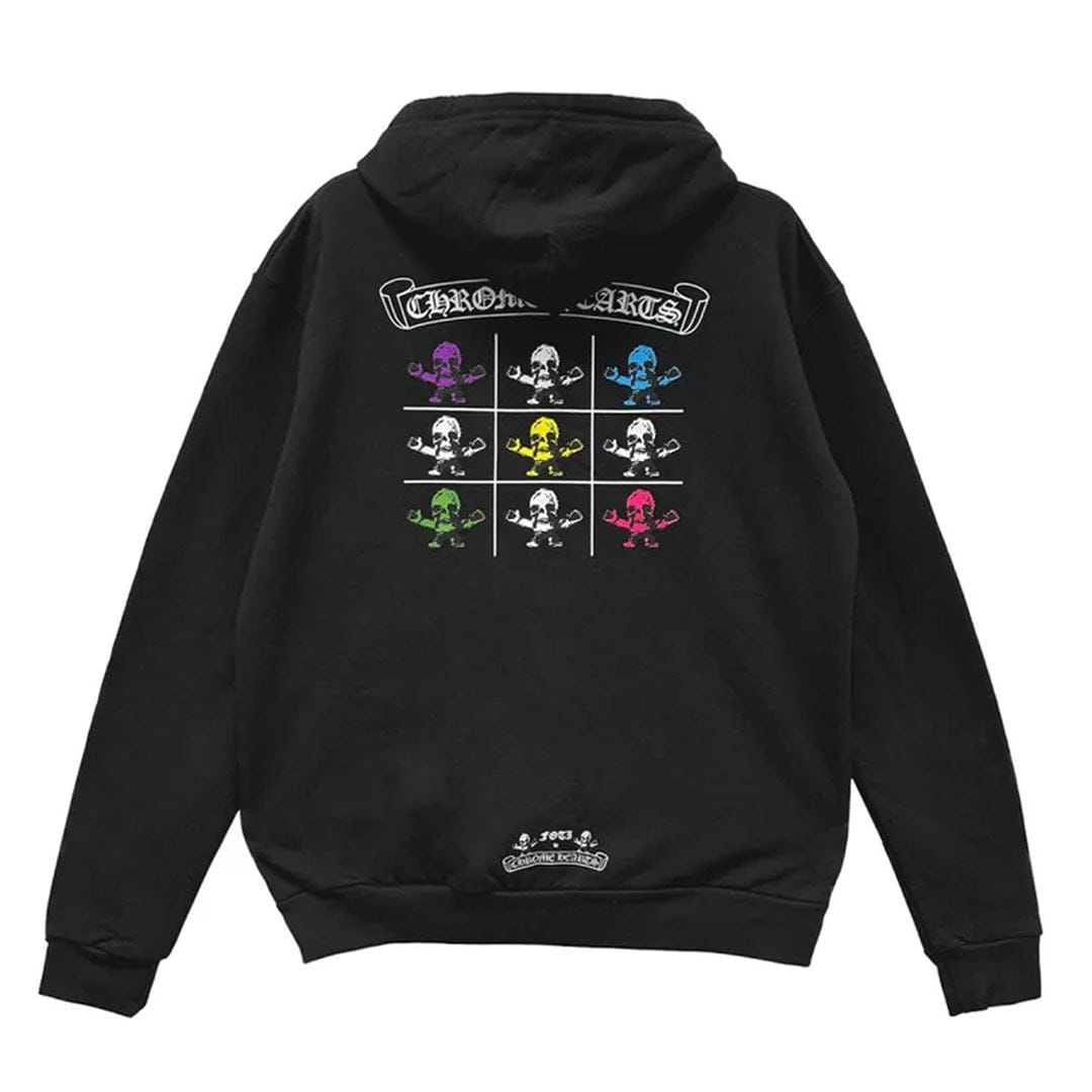 Chrome Hearts Foti Logo Zip Up Hoodie
