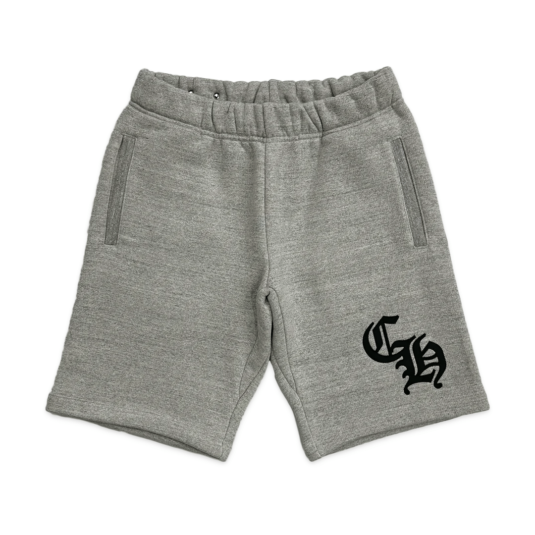 Chrome Hearts Nylon CH Logo Sweat Shorts Grey