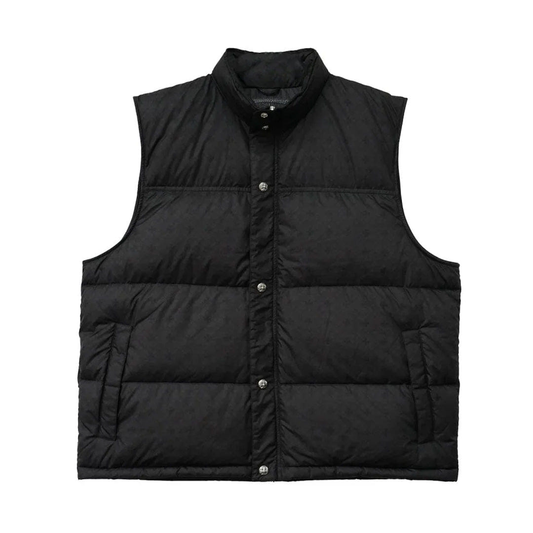 Chrome Hearts Monogram Puffer Vest Black