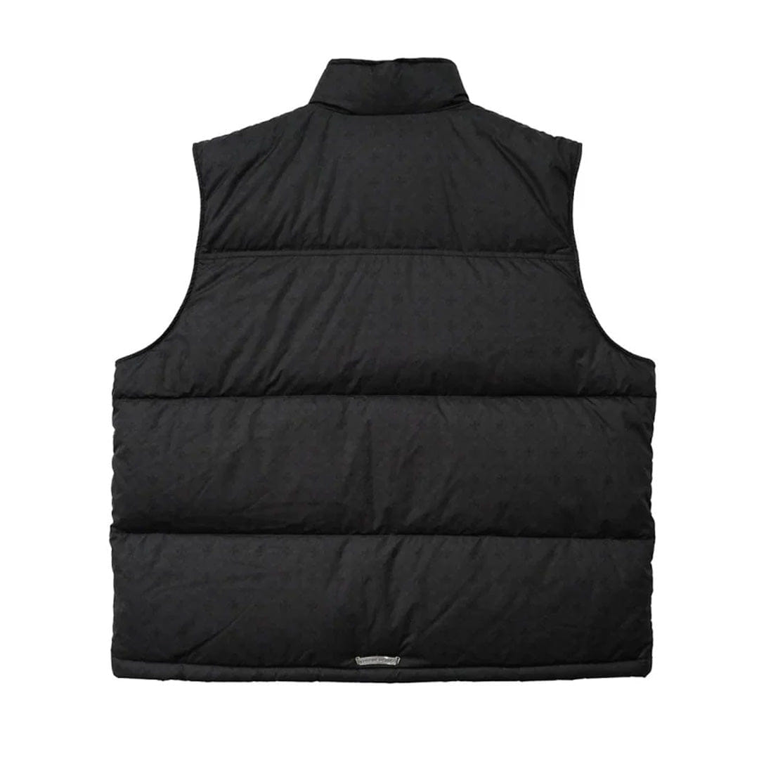 Chrome Hearts Monogram Puffer Vest Black