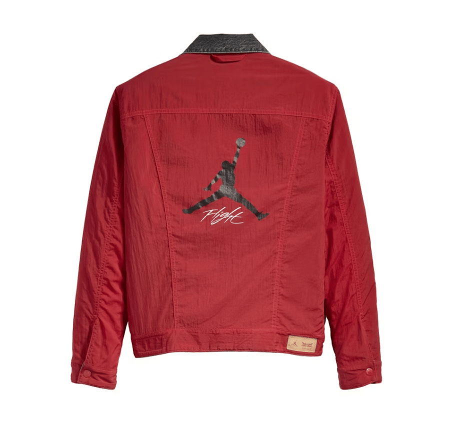 Air Jordan Jordan Levis Reversible Trucker Jacket Black/Red