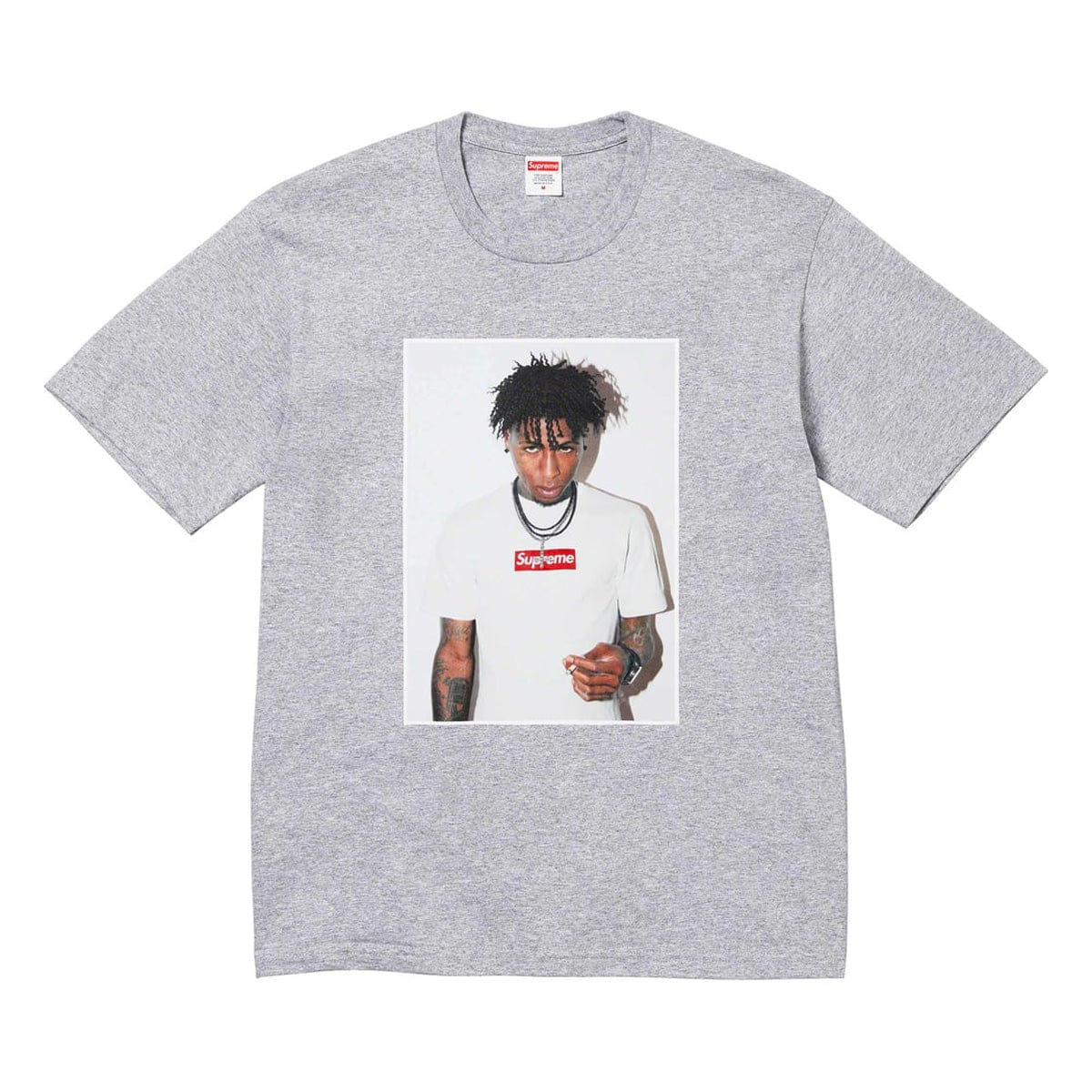 Supreme NBA Young Boy Tee Heather Grey