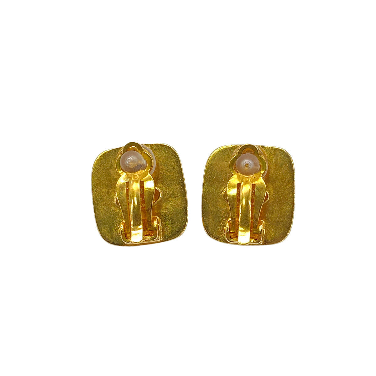 CHANEL VINTAGE EARRINGS GRIPOIX ACCESSORY 99A 90270778