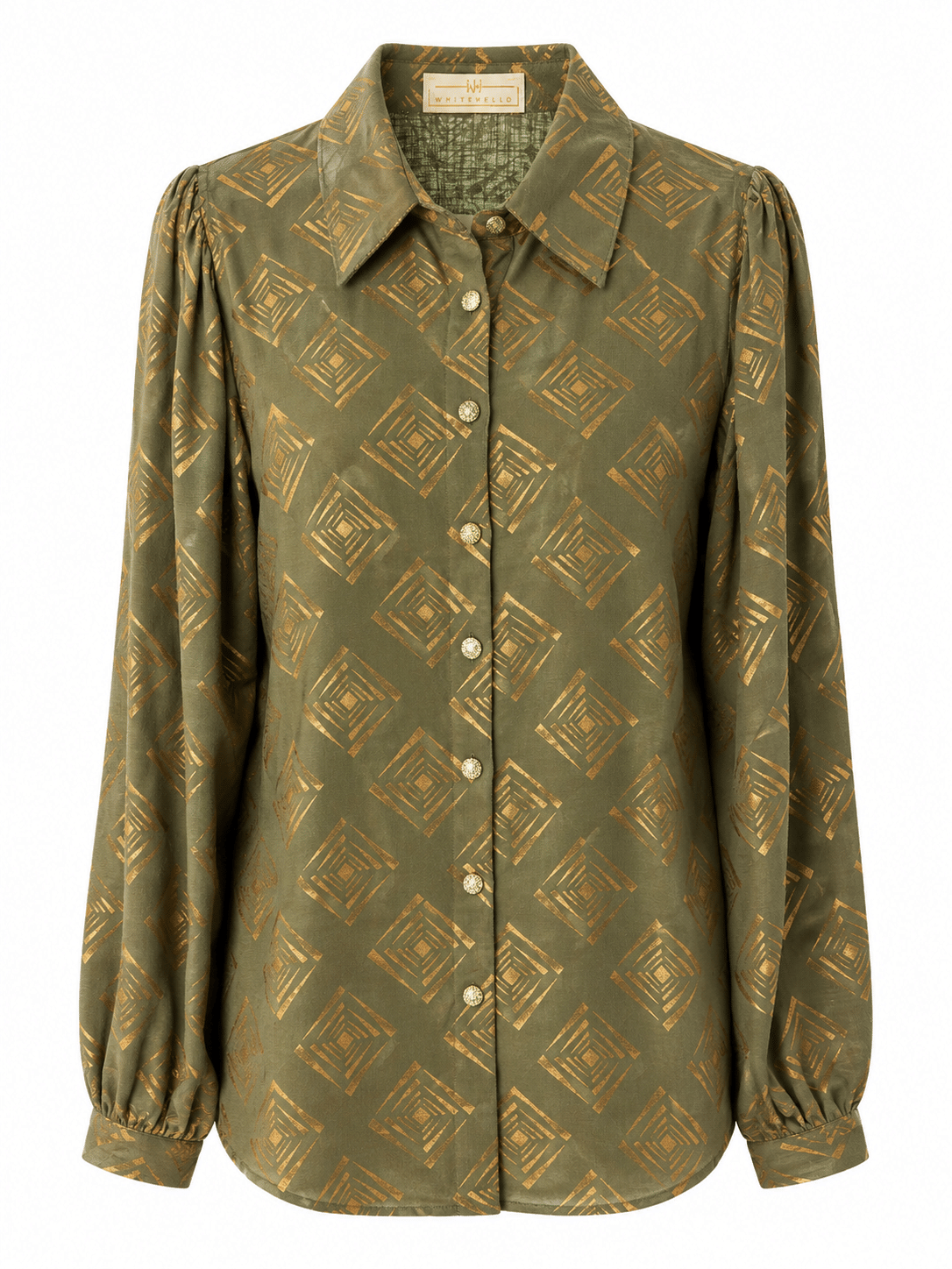 Maison Clad SHIRT LINEN KAKI GOLD MCL11899
