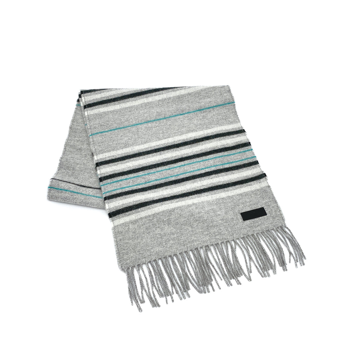 HERMES ROCABAR WINTER SCARF GRIS CHINE CASHMERE ACCESSORY 90309827