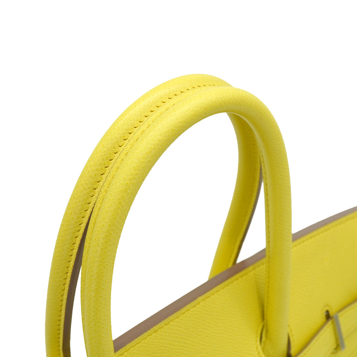 HERMES BIRKIN 35 LIME EPSOM HAND BAG 2013 SQUARE Q PALLADIUM HARDWARE 90334301