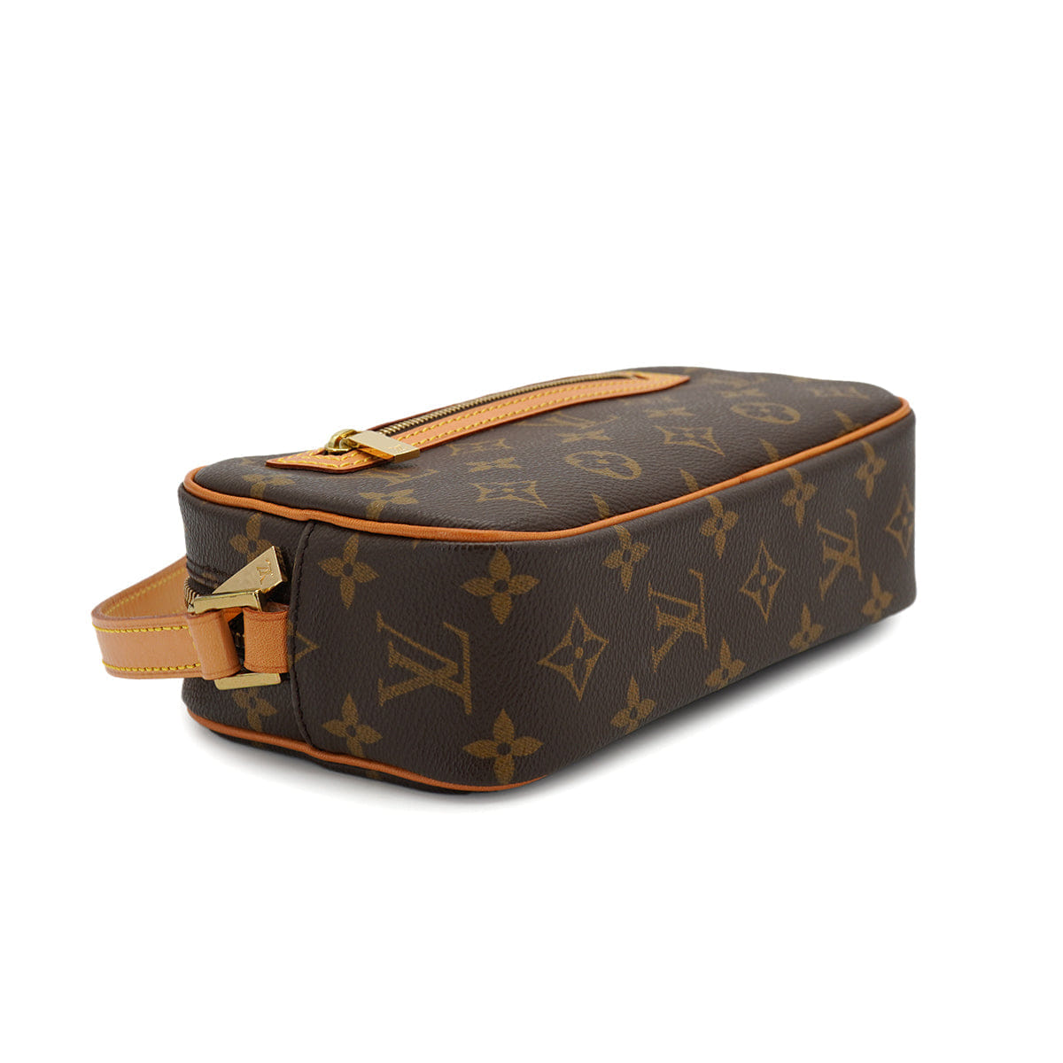 LOUIS VUITTON MONOGRAM POCHETTE CITE SHOULDER BAG BROWN M51183 90327291