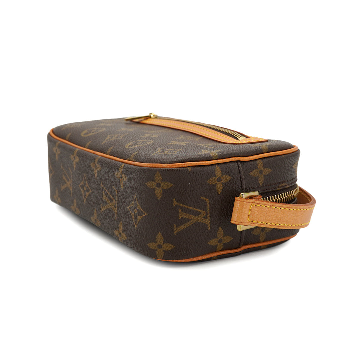 LOUIS VUITTON MONOGRAM POCHETTE CITE SHOULDER BAG BROWN M51183 90327291