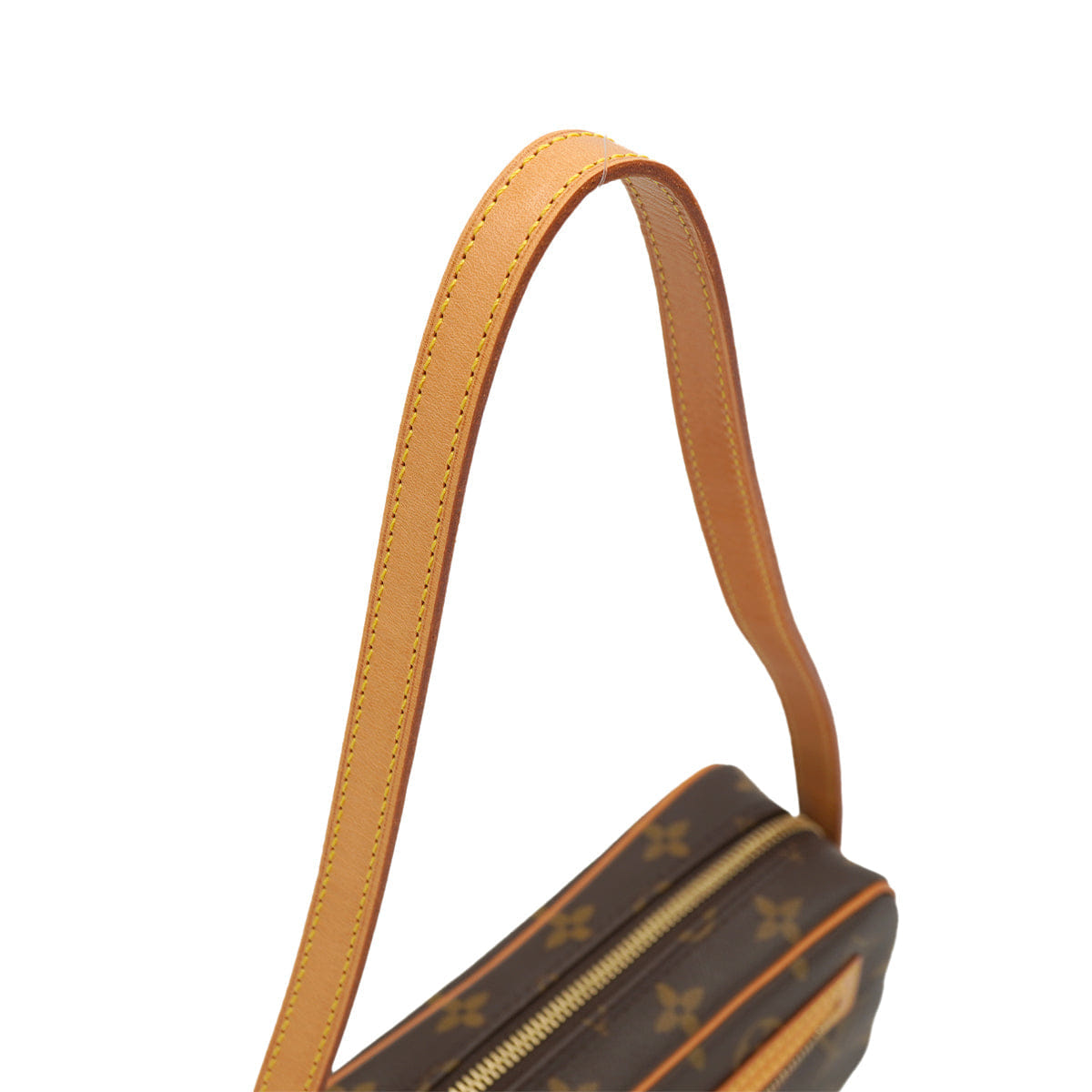 LOUIS VUITTON MONOGRAM POCHETTE CITE SHOULDER BAG BROWN M51183 90327291