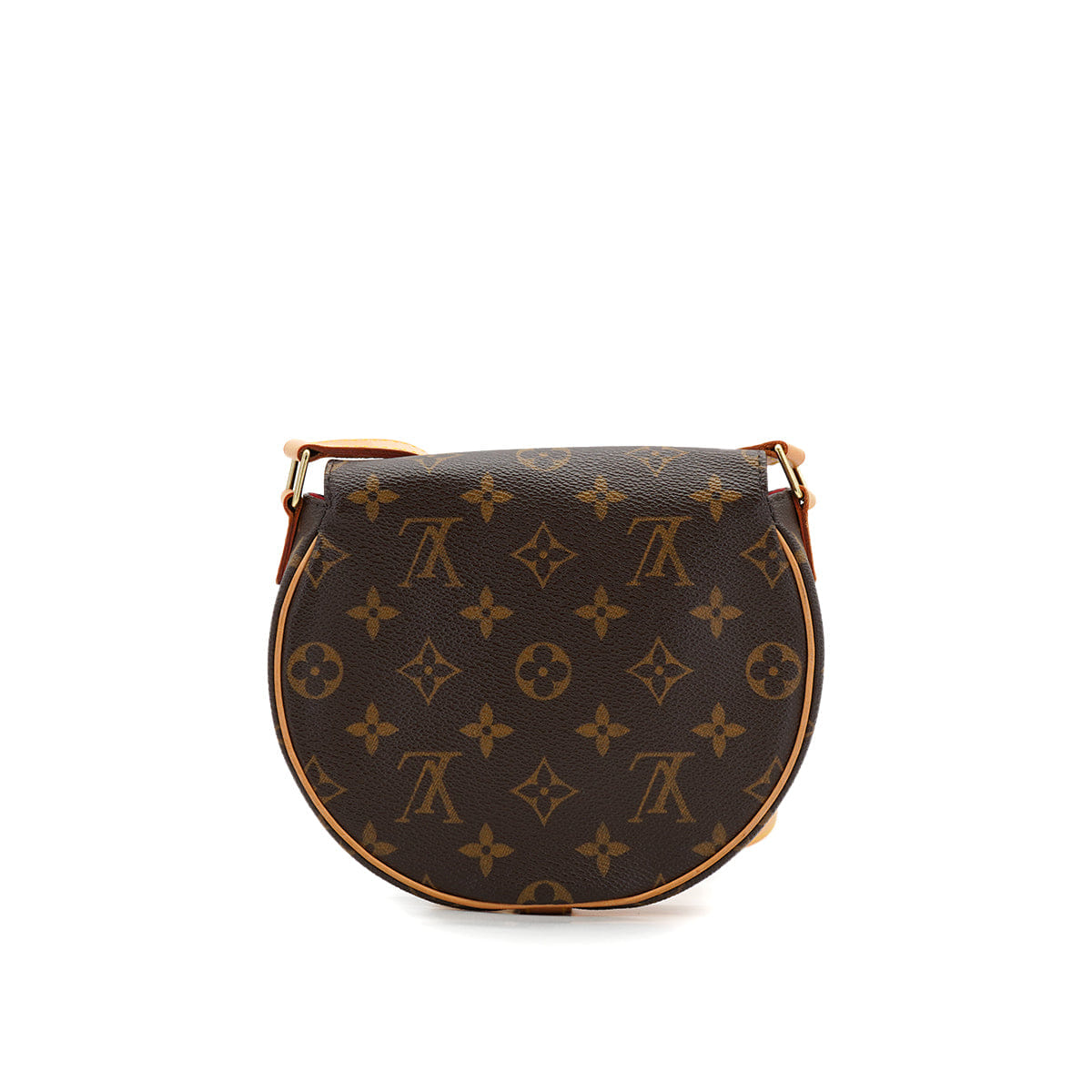 LOUIS VUITTON MONOGRAM TAMBOURINE SHOULDER BAG BROWN M51179 90327295