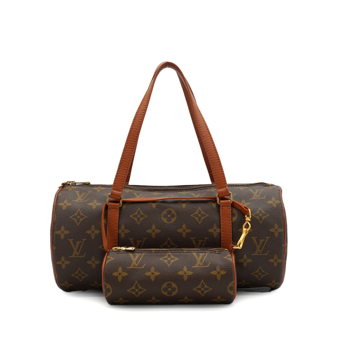 LOUIS VUITTON MONOGRAM PAPILLON 30 HAND BAG BROWN M51365 90327298