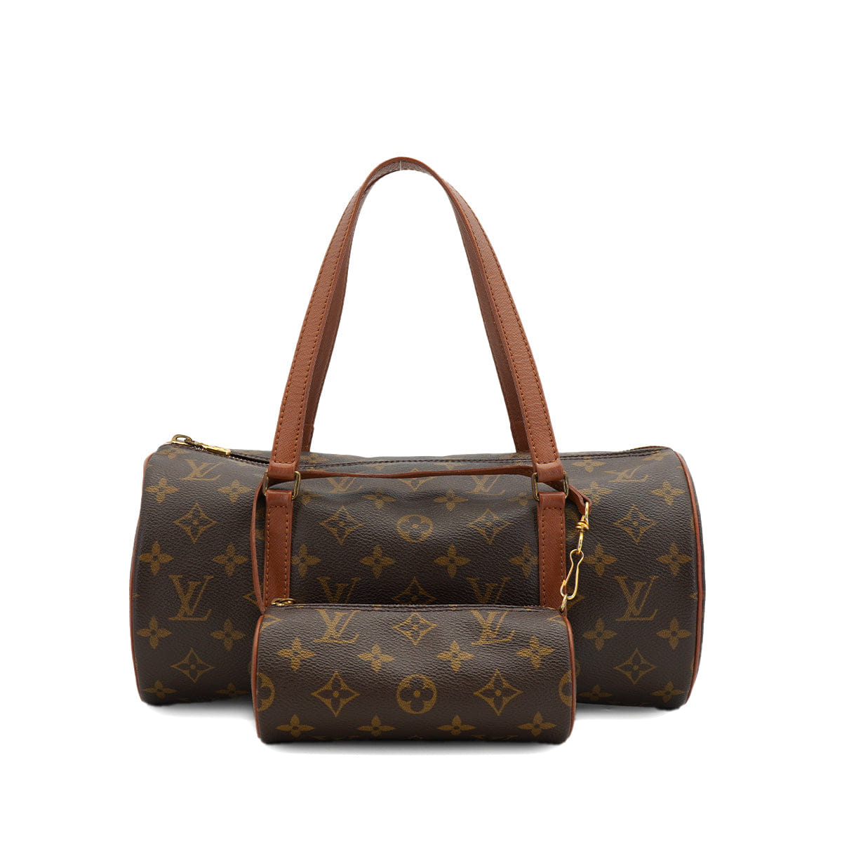LOUIS VUITTON MONOGRAM PAPILLON 30 HAND BAG BROWN M51365 90328111