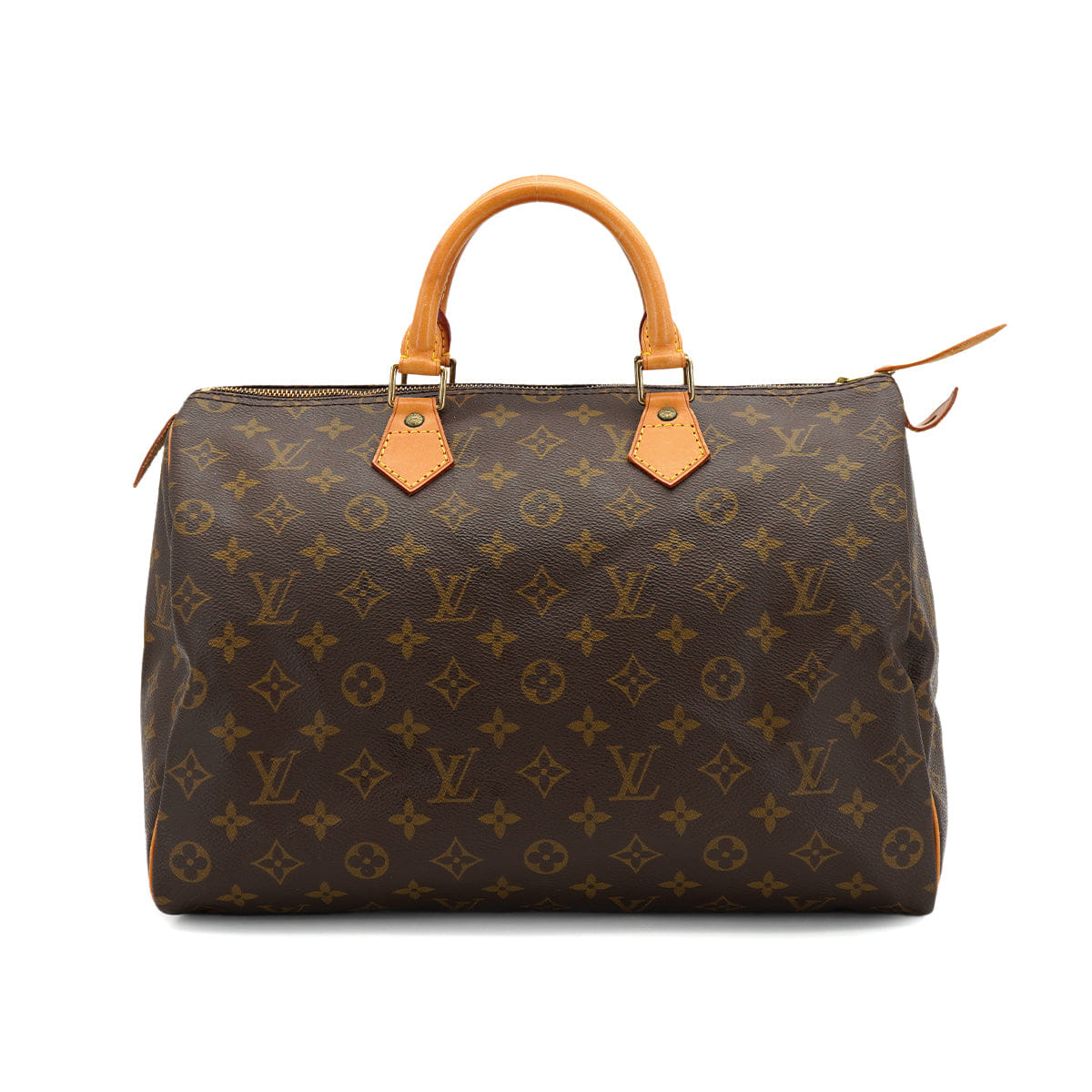 LOUIS VUITTON MONOGRAM SPEEDY 35 HAND BAG BROWN M41524 90326752