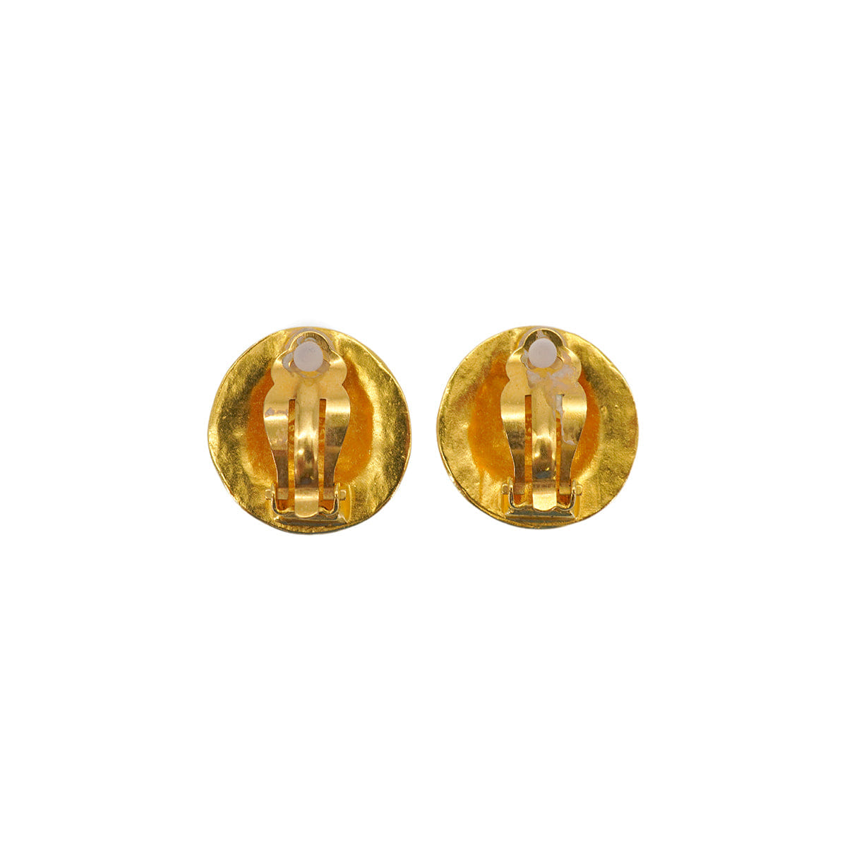 CHANEL EARRINGS COCOMARK ROUND ACCESSORY 04A 90331681