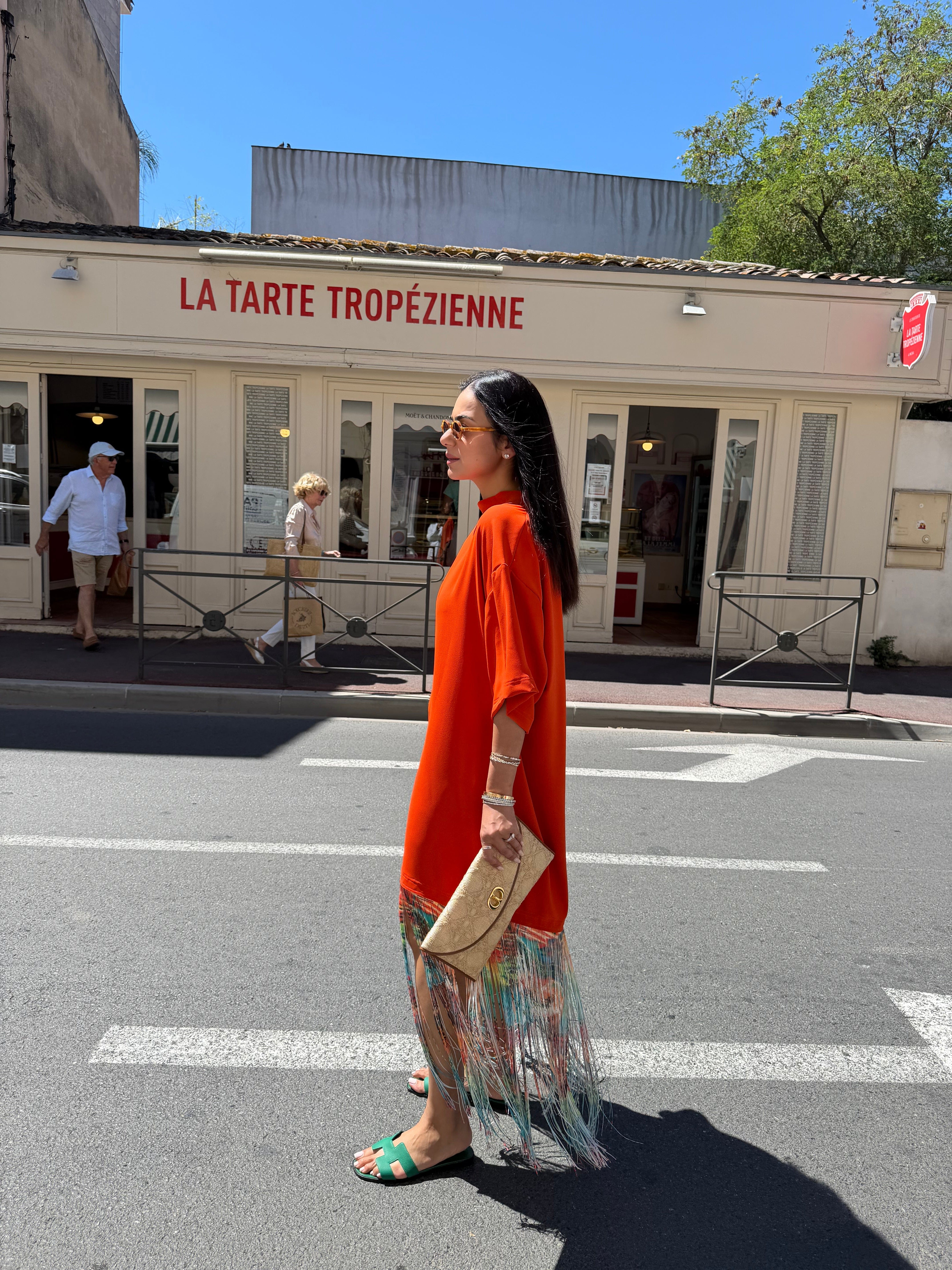 HL Studio Drift Dress St tropez sunset