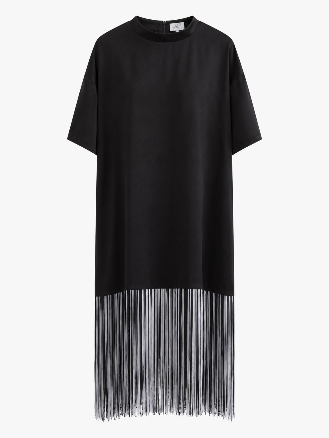 HL Studio Drift Dress Black tide NEW FRINGE