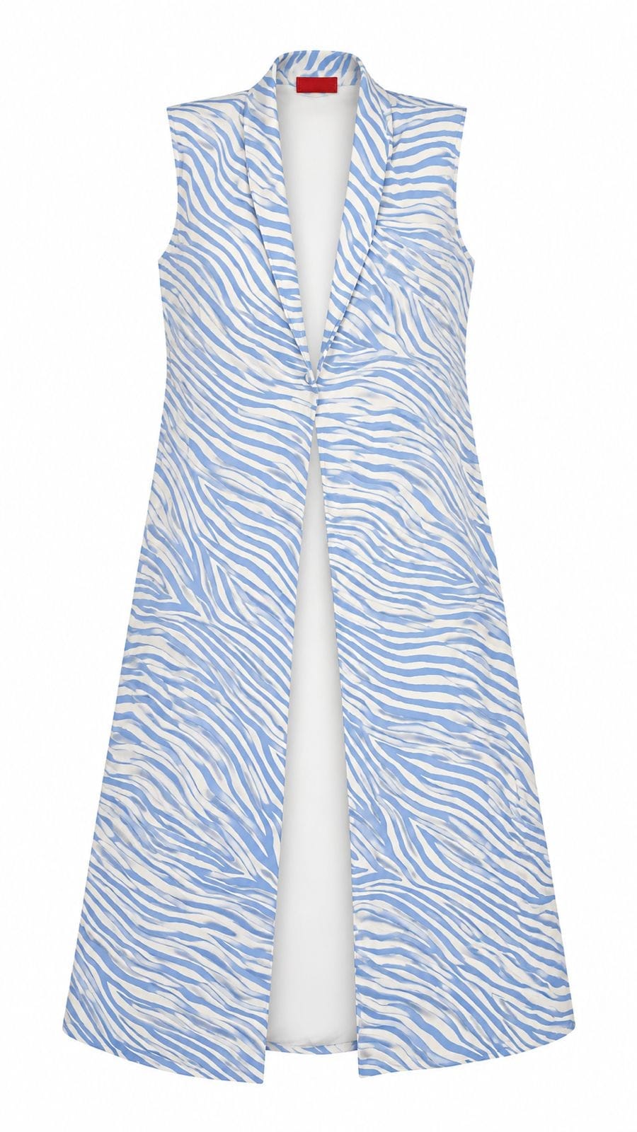 Maison Clad MAXI JACKY JACKET ZEBRA BLUE GRADIENT MCL12053