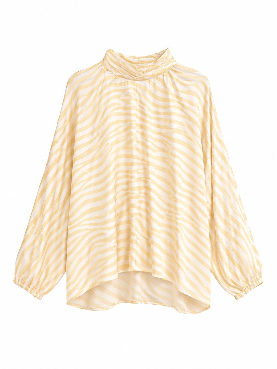Maison Clad SHIRT POPPY ZEBRA BEIGE GRADIENT MCL12054