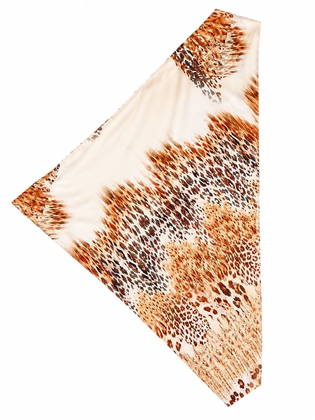 Maison Clad SCARF GEORGIO LEO GRADIENT BEIGE MCL12039