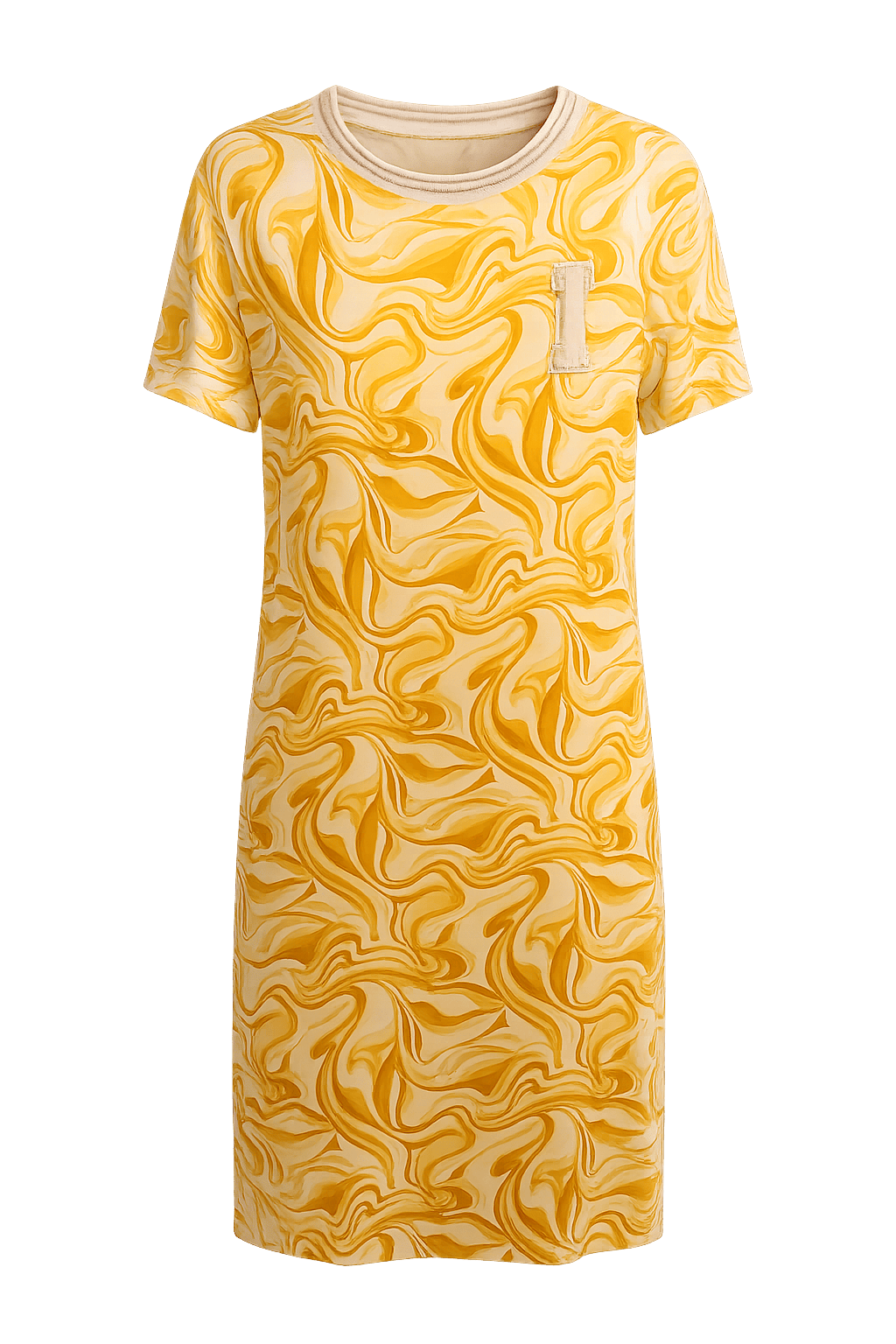 Maison Clad DRESS YELLOW GOLD MCL11990