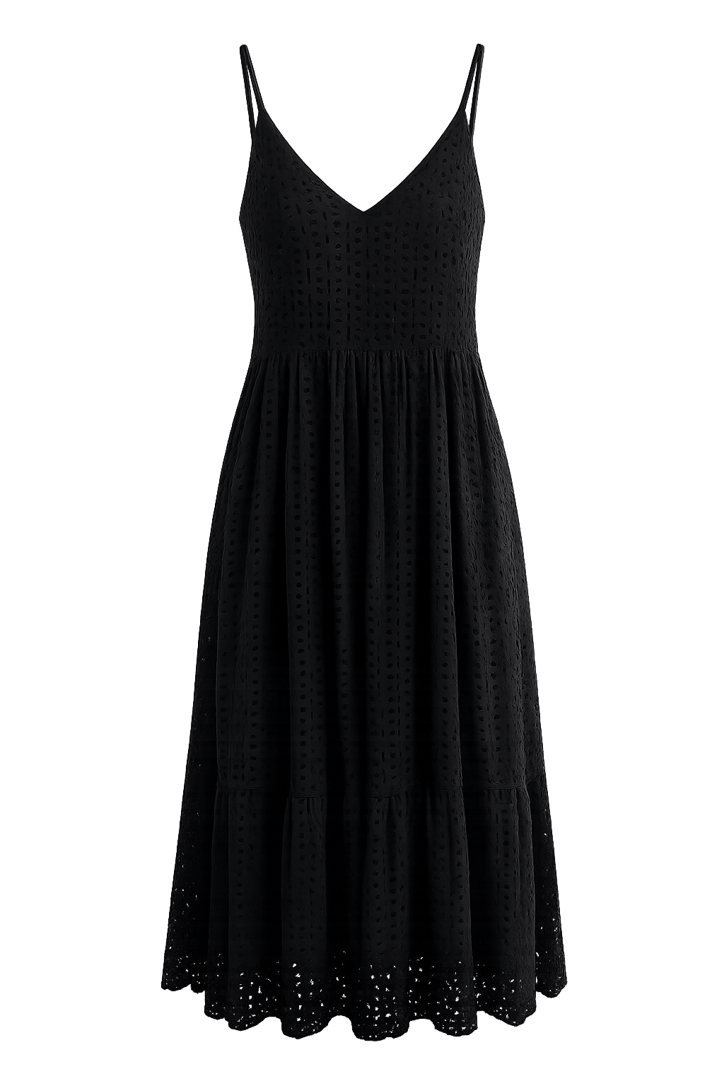 Maison Clad DRESS LACE BLACK MCL12023