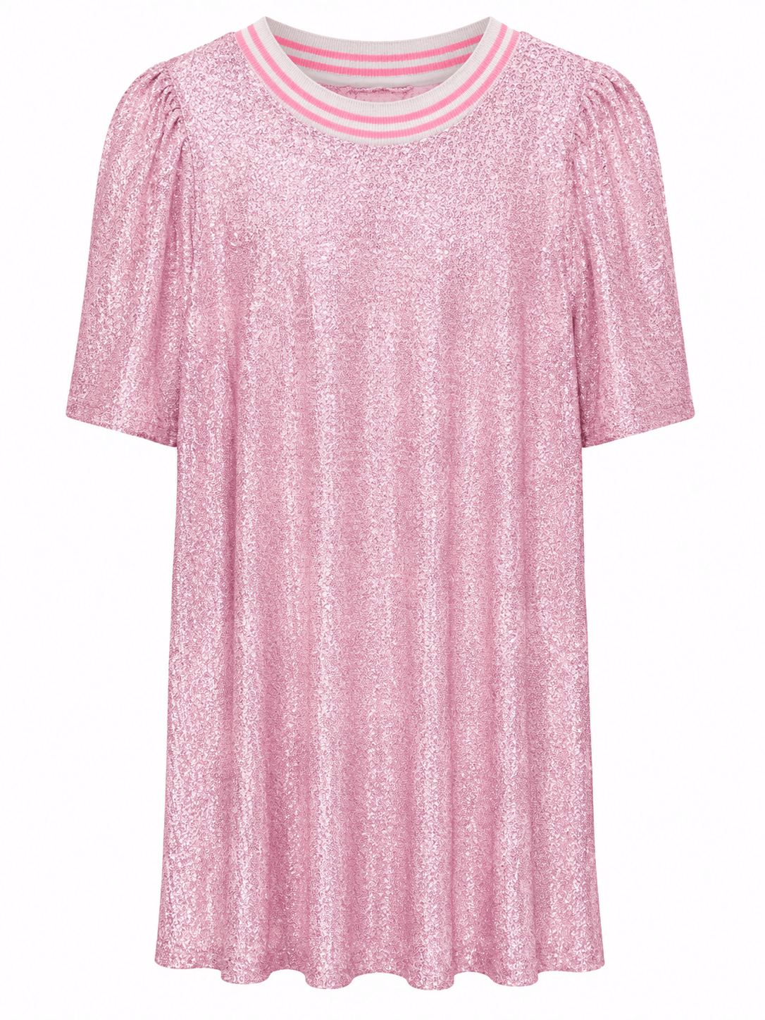 Maison Clad DRESS SEQUINS PINK MCL11955
