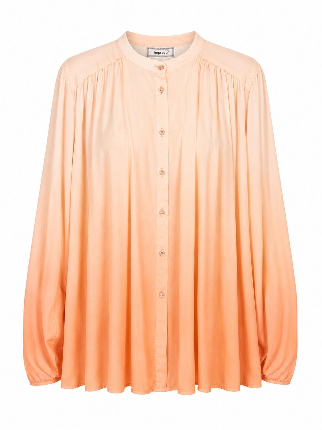 Maison Clad SHIRT TIE AND DYE ORANGE MCL11840
