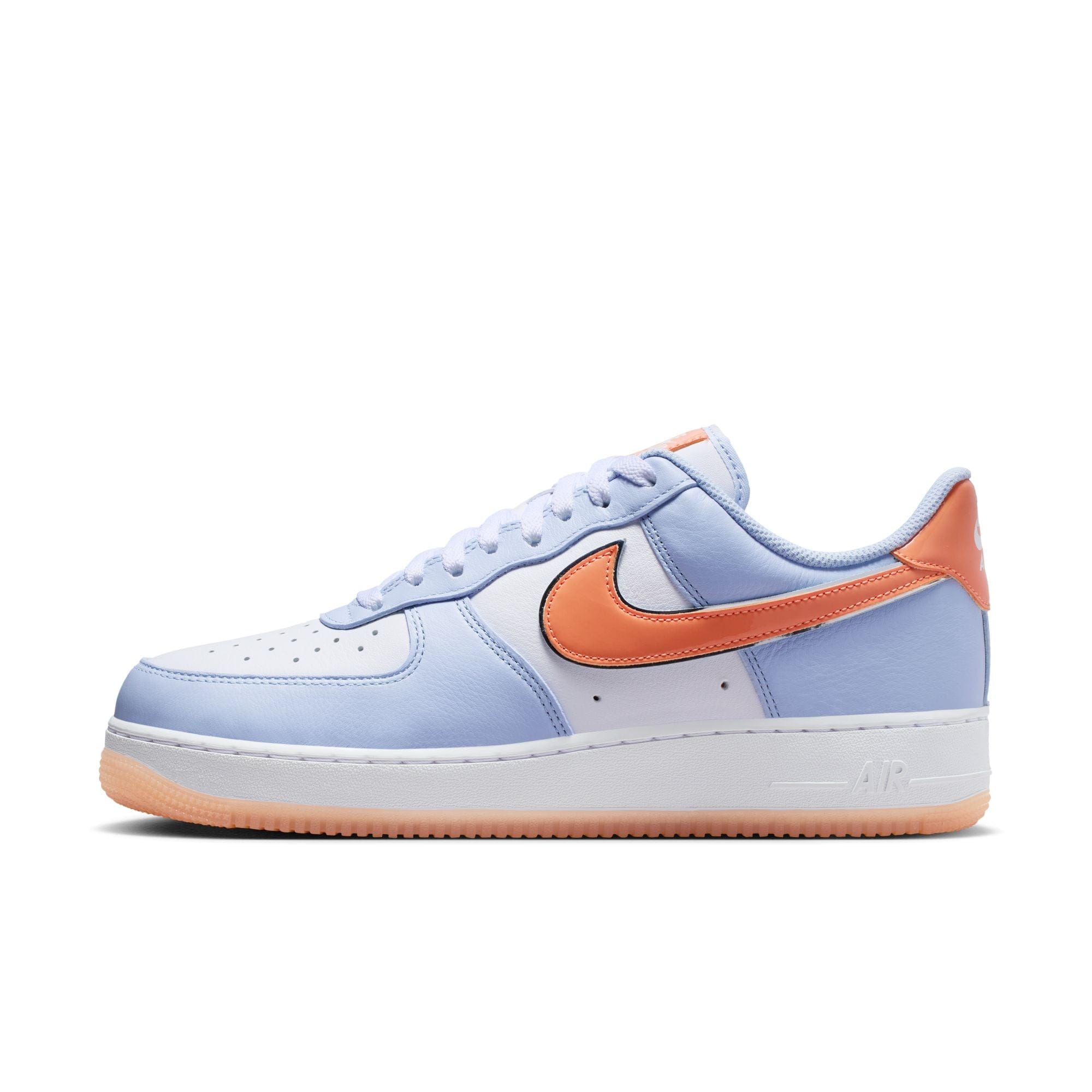 Nike Air Force 1 '07 Color: HYDROGEN BLUE/METALLIC SILVER-WHITE Style: IR1980-407