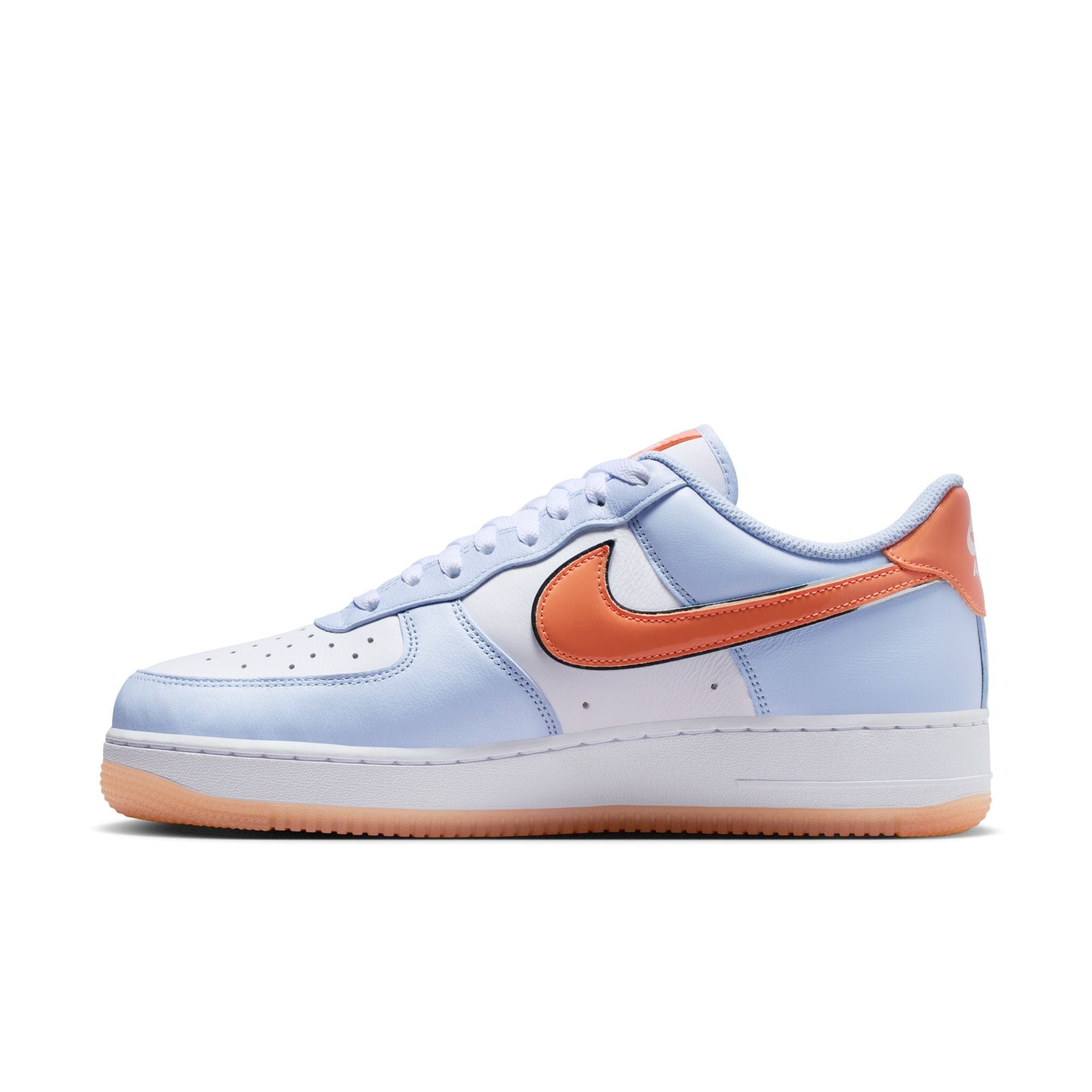 Nike Air Force 1 '07 Color: HYDROGEN BLUE/METALLIC SILVER-WHITE Style: IR1980-407