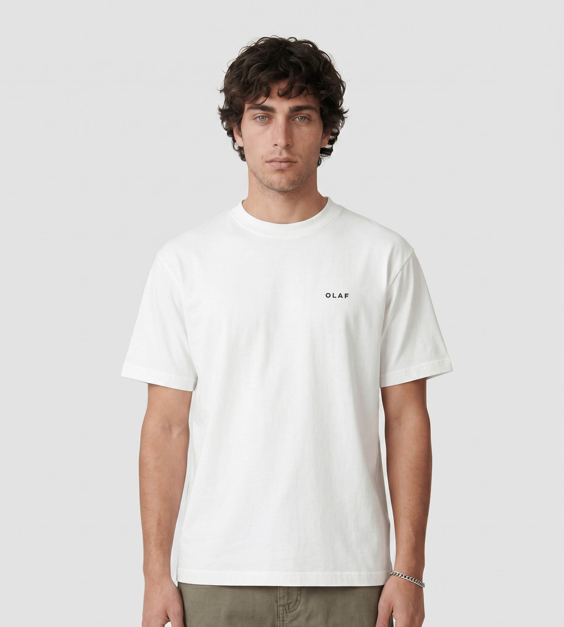 OLAF Cowboy Tee Opticalwhite